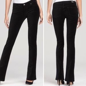 Paige Laguna Baby Bootcut Velveteen Stretch Pants